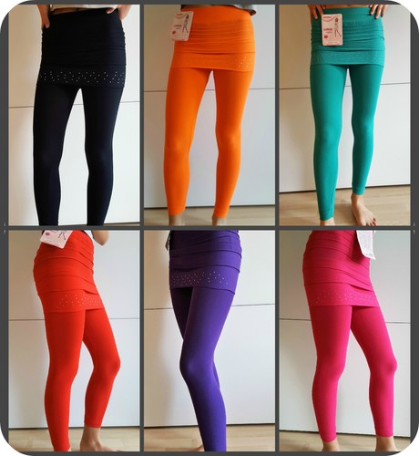 Kinder leggings mit rock - leggings,